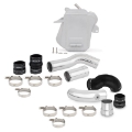 Picture of Mishimoto 11-16 Ford 6-7L Powerstroke Air-To-Water Intercooler Kit - Wrinkle Silverw- Polished Pipes