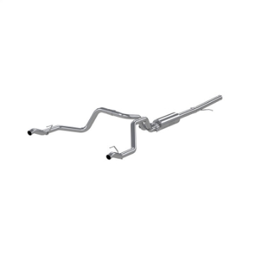 Picture of MBRP 2019 Chevrolet Silverado 1500 4-3L-5-3L 2-5in Cat Back Dual Rear Exit - T409