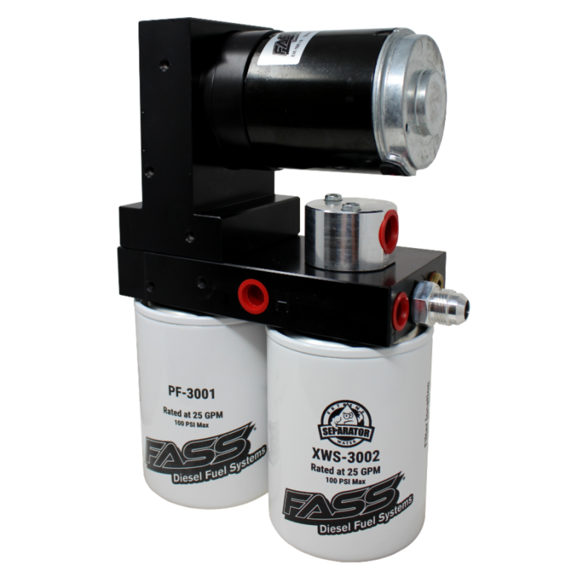 Picture of FASS 08-10 Ford F250-F350 Powerstroke 165gph Titanium Series Fuel Air Separation System TS F16 165G