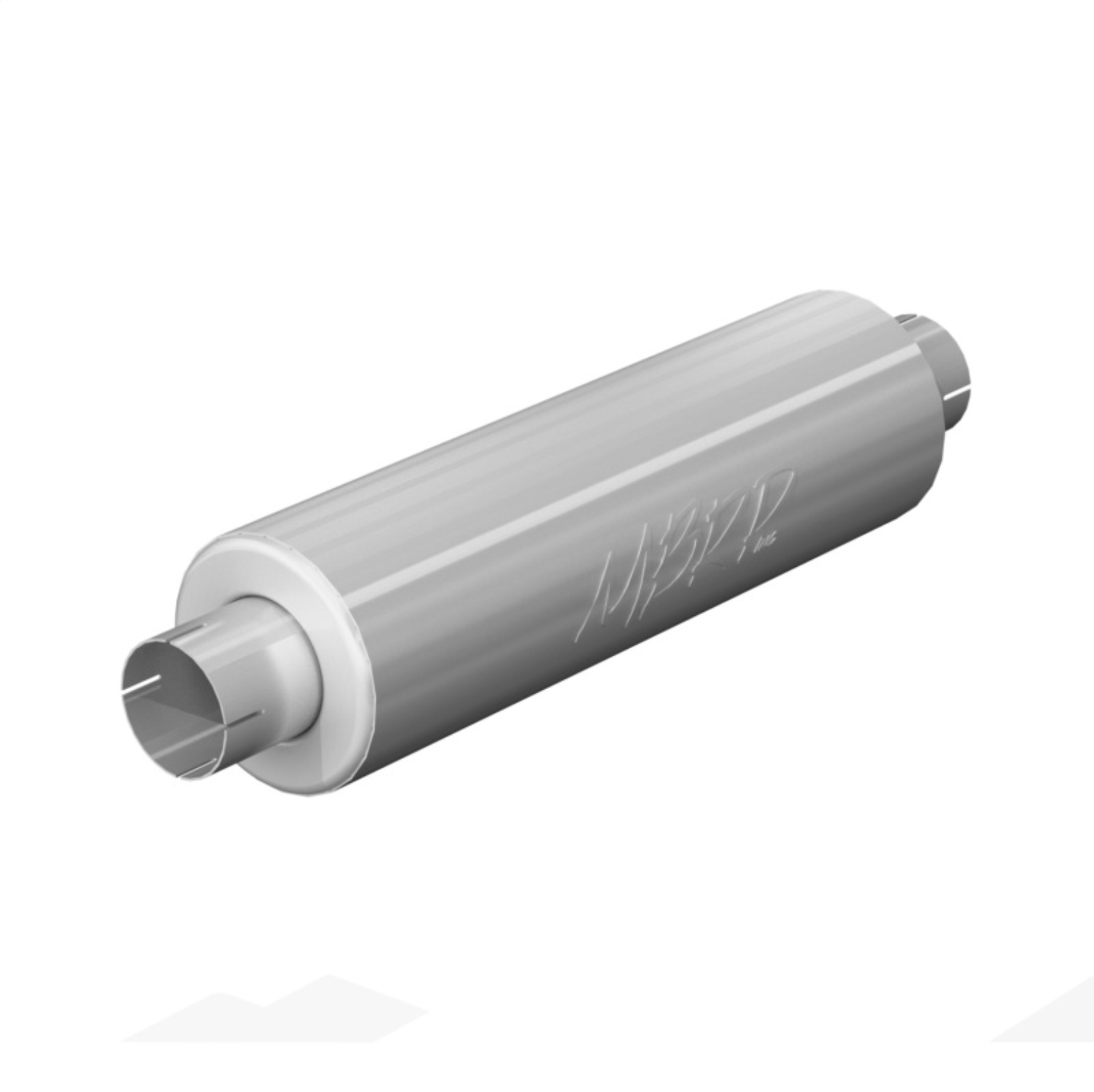 Picture of MBRP Universal 3in ID Inlet-Outlet 26in Single AL Mild Tone Muffler NO DROPSHIP