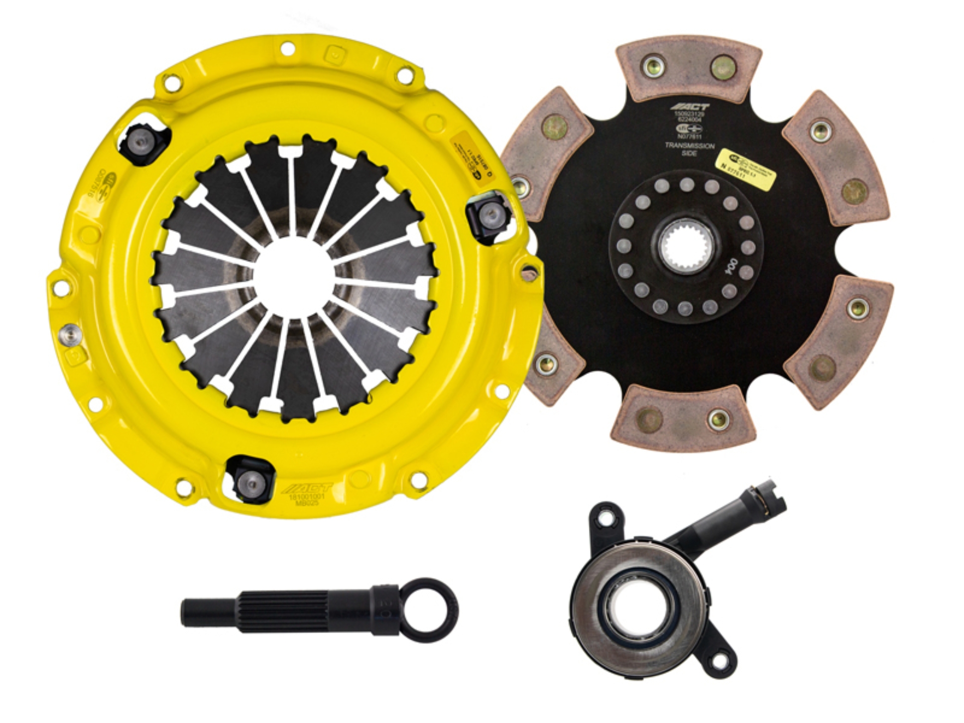 Picture of ACT 08-17 Mitsubishi Lancer GT - GTS HD-Race Rigid 6 Pad Clutch Kit