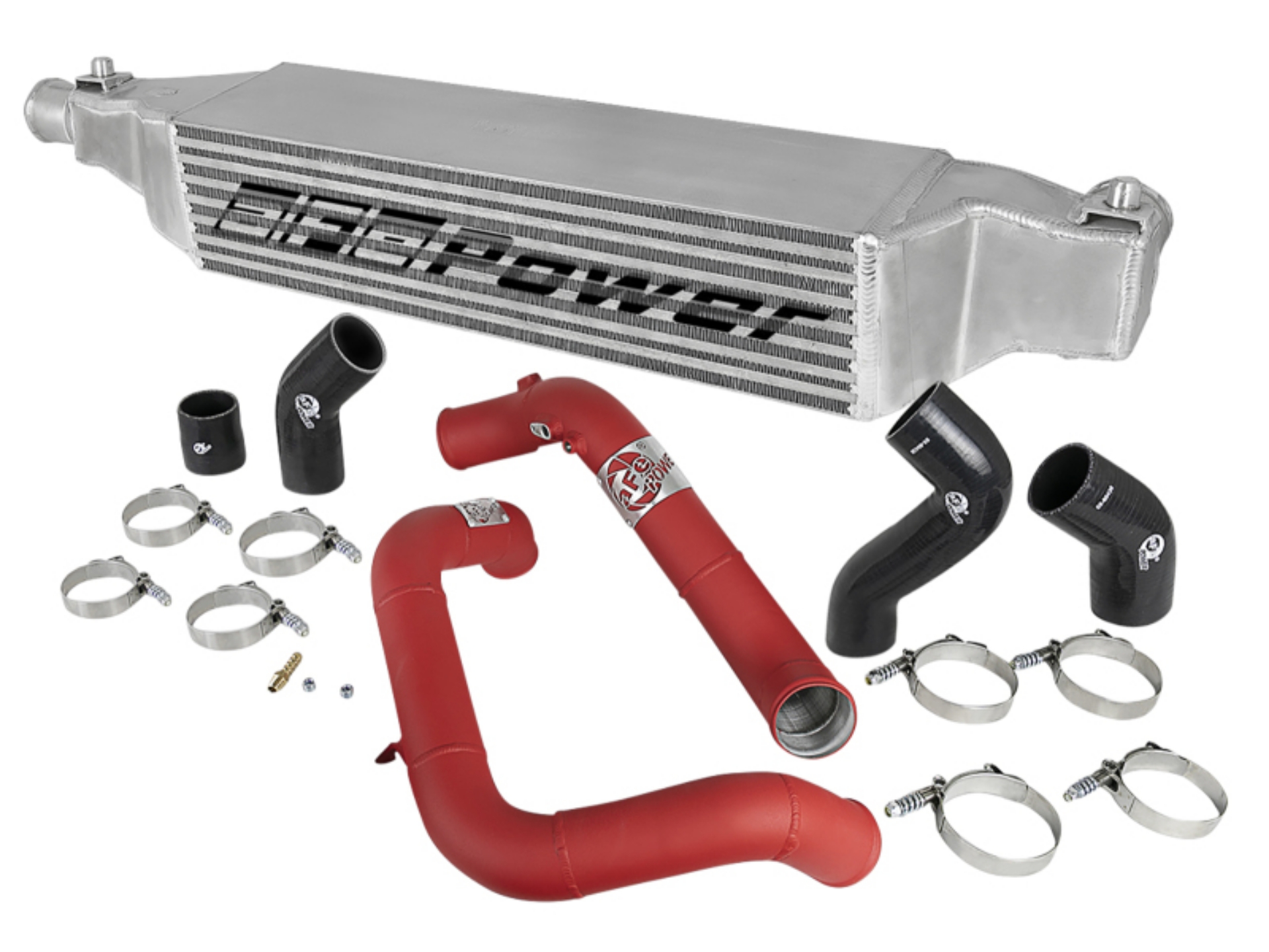 Picture of aFe BladeRunner GT Series Intercooler Package w-Tubes Red 16-18 Honda Civic I4-1-5L t