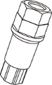 Picture of Project Kics Key Adapter for Monolith M14 Nut - Key