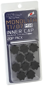 Picture of Project Kics M14 Monolith Cap - Black Only Works For M14 Monolith Lugs - 20 Pcs