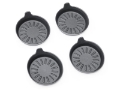 Picture of WeatherTech Car Coasters Set of 4 Black - 2 Small 2 Large