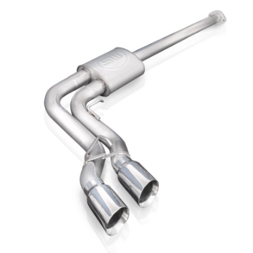Picture of Stainless Works 15-19 Ford F150 5-0L Lightning Exit Catback System w- 4in Tips