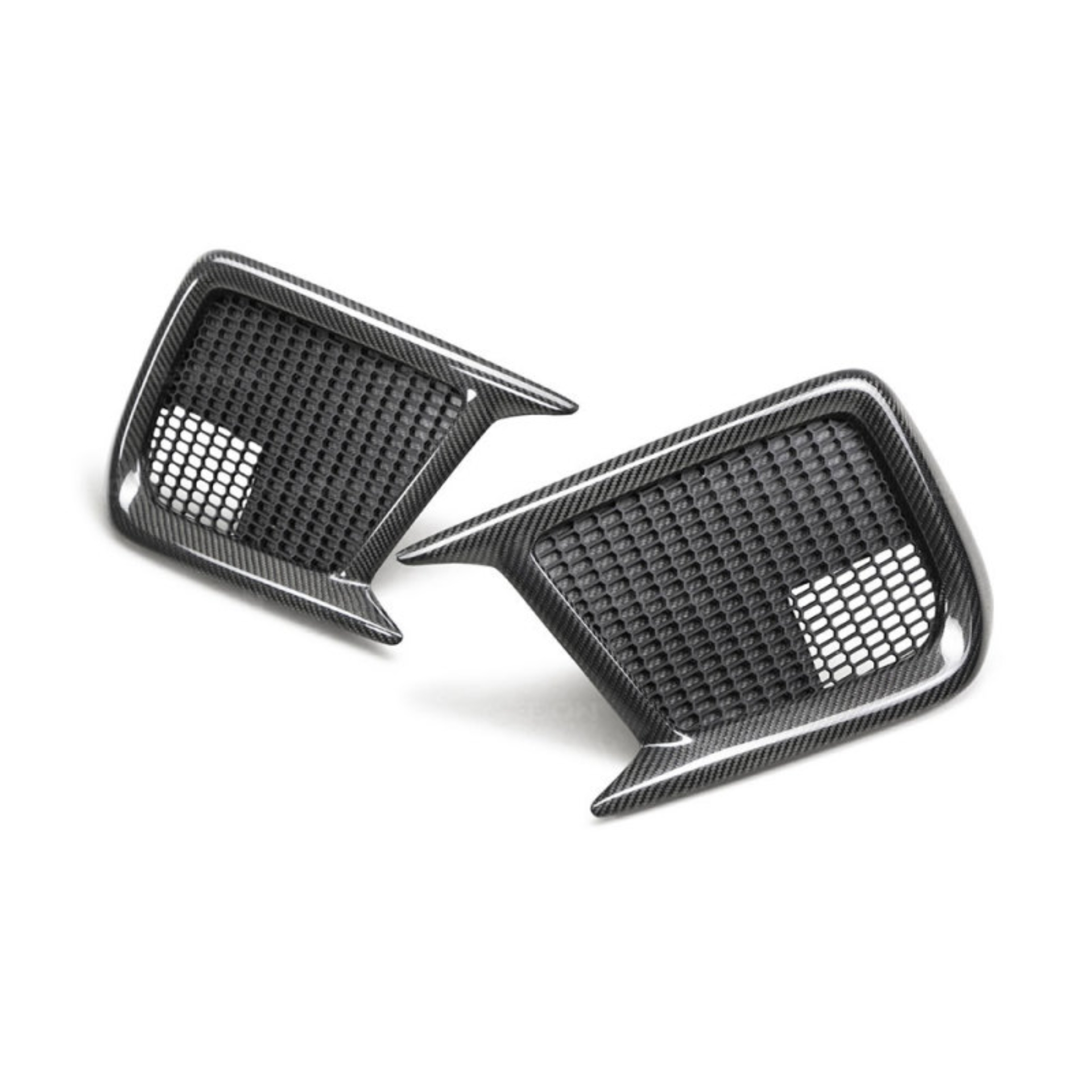 Picture of Seibon 18-19 Subaru Impreza WRX-STi Carbon Fiber Fog Light Surrounds pair