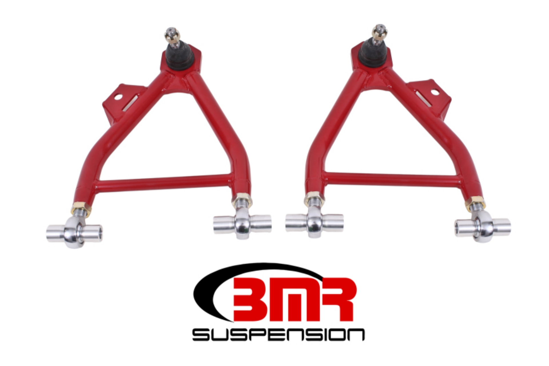Picture of BMR 94-04 Mustang Lower A-Arms Coilover Only w- Adj- Rod End and STD- Ball Joint - Red