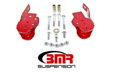 Picture of BMR 05-14 S197 Mustang Bolt-On Control Arm Relocation Brackets - Red
