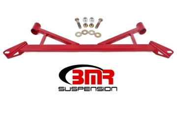 Picture of BMR 15-17 S550 Mustang Front 4-Point Subframe Chassis Brace - Red