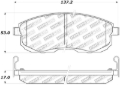 Picture of StopTech Performance 02-05 Infiniti G35 - 07-09 Nissan Altima-Sentra - 6-02-05 350Z Front Brake Pa