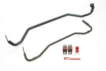 Picture of BMR 08-09 Pontiac G8 Front & Rear Sway Bar Kit w- Bushings - Black Hammertone