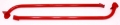 Picture of BMR 05-14 S197 Mustang Weld-On Tubular Subframe Connectors - Red