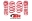 Picture of BMR 05-14 S197 Mustang GT Performance Version Set Of 4 - Red