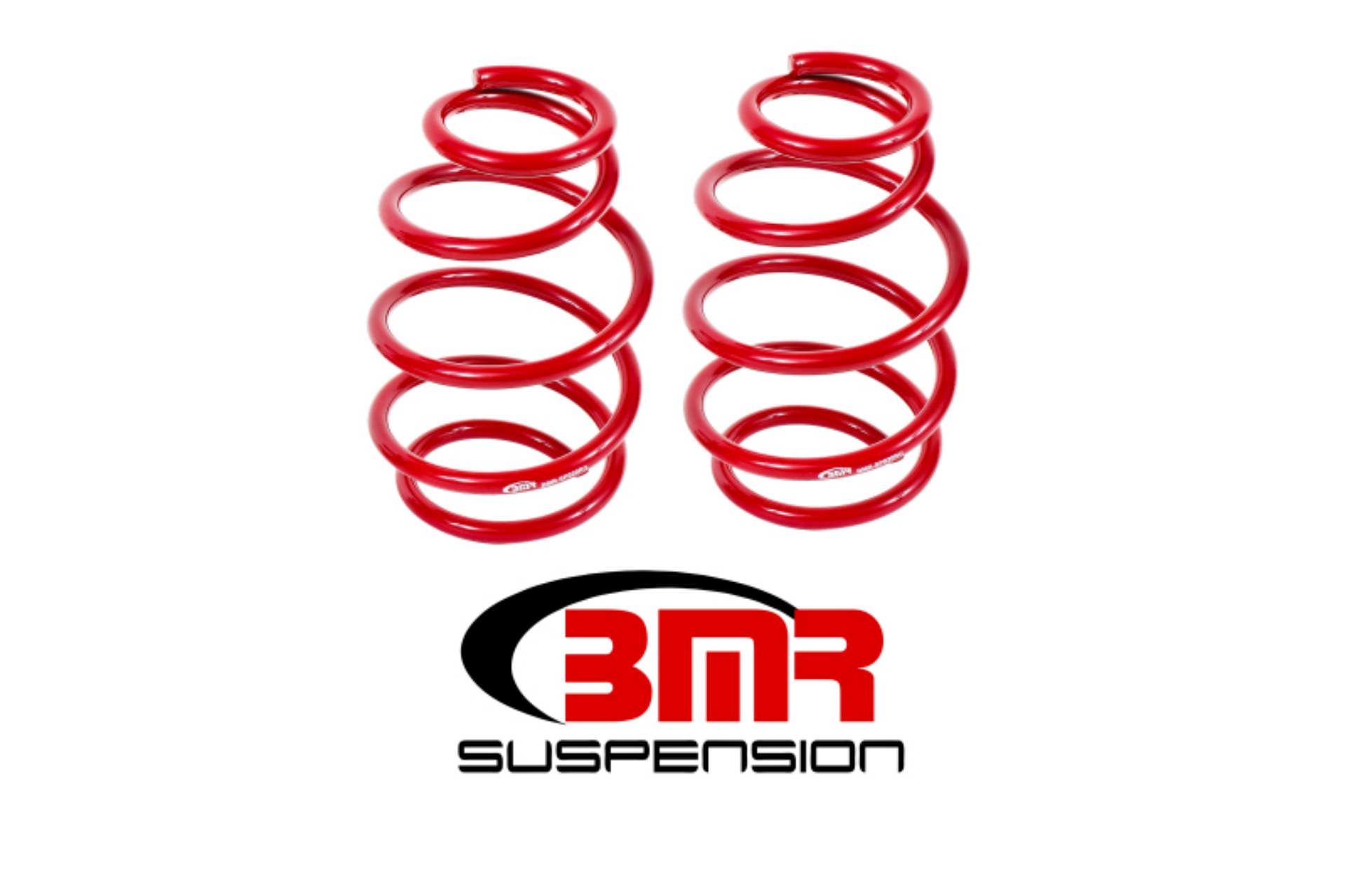 Picture of BMR 10-15 5th Gen Camaro V8 Front Lowering Springs - Red