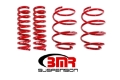 Picture of BMR 16-17 6th Gen Camaro V8 Performance Version Lowering Springs Set Of 4 - Red