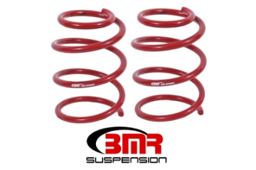 Picture of BMR 05-14 S197 Mustang GT Front Handling Version Lowering Springs - Red