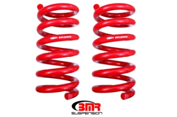 Picture of BMR 15-17 S550 Mustang Rear Handling Version Lowering Springs - Red