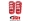 Picture of BMR 15-17 S550 Mustang Rear Drag Version Lowering Springs - Red