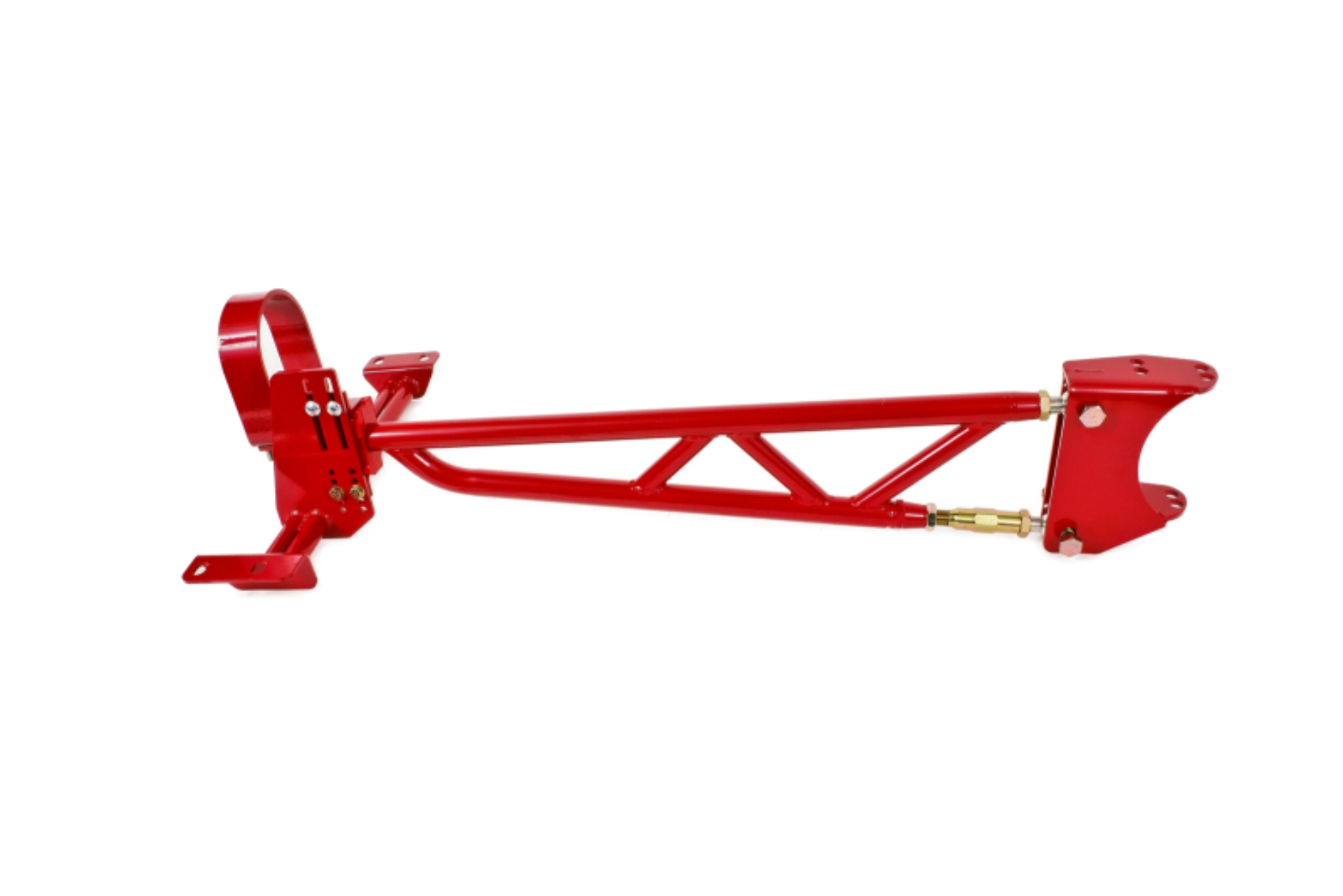Picture of BMR 93-02 F-Body w- DSL Torque Arm Tunnel Mount For Stock Exhaust - Red