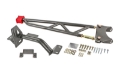 Picture of BMR 93-02 F-Body w-o DSL Torque Arm Tunnel Mount For Long Tube Headers - Black Hammertone