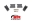 Picture of BMR 79-04 Fox Mustang Lower Torque Box Reinforcement Plates - Black Hammertone