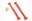 Picture of BMR 91-96 B-Body Non-Adj- Extended Length Lower Control Arms Polyurethane - Red