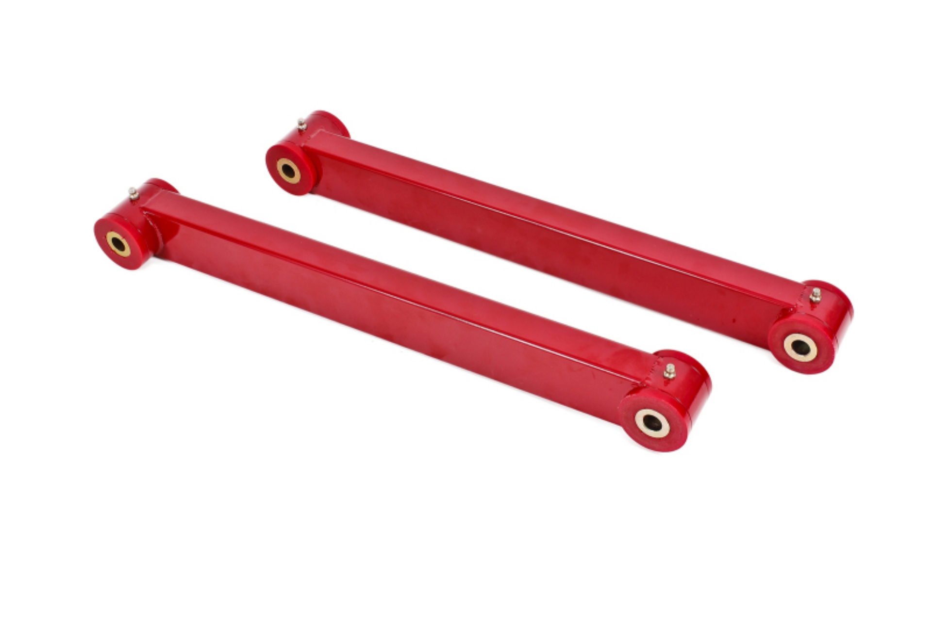 Picture of BMR 05-14 S197 Mustang Non-Adj- Boxed Lower Control Arms Polyurethane - Red