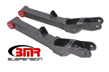 Picture of BMR 10-15 5th Gen Camaro Rear Lower Control Arms Non-Adj- Polyurethane - Black Hammertone