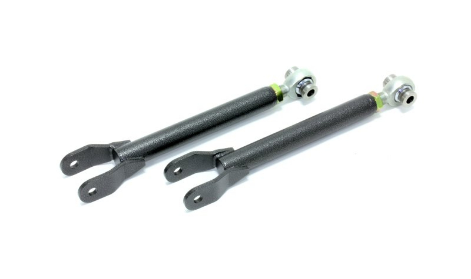 Picture of BMR 10-15 5th Gen Camaro Trailing Arms Rear w- Single Adj- Rod Ends - Black Hammertone