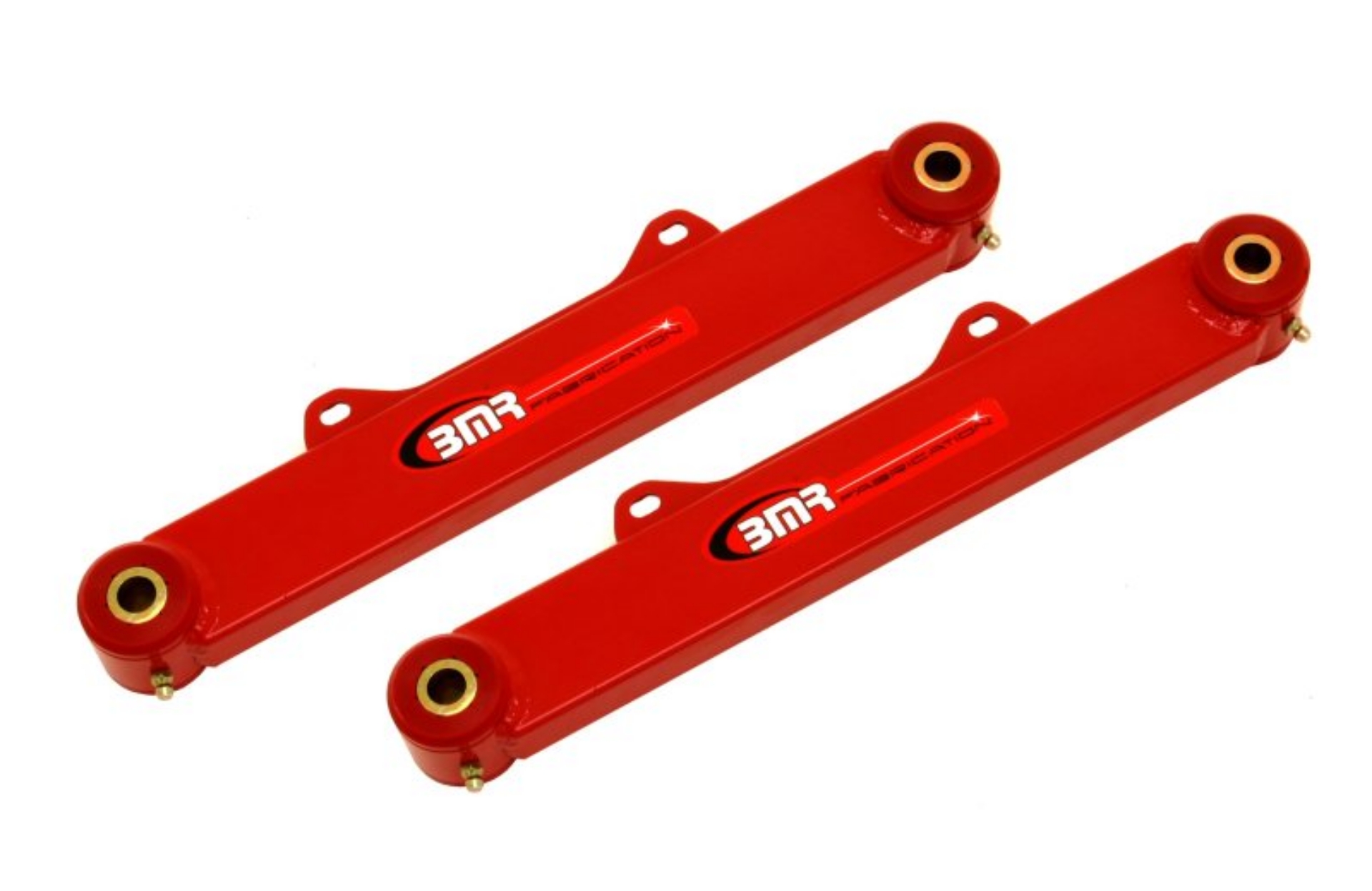 Picture of BMR 10-15 5th Gen Camaro Rear Non-Adj- Toe Rods Polyurethane - Red