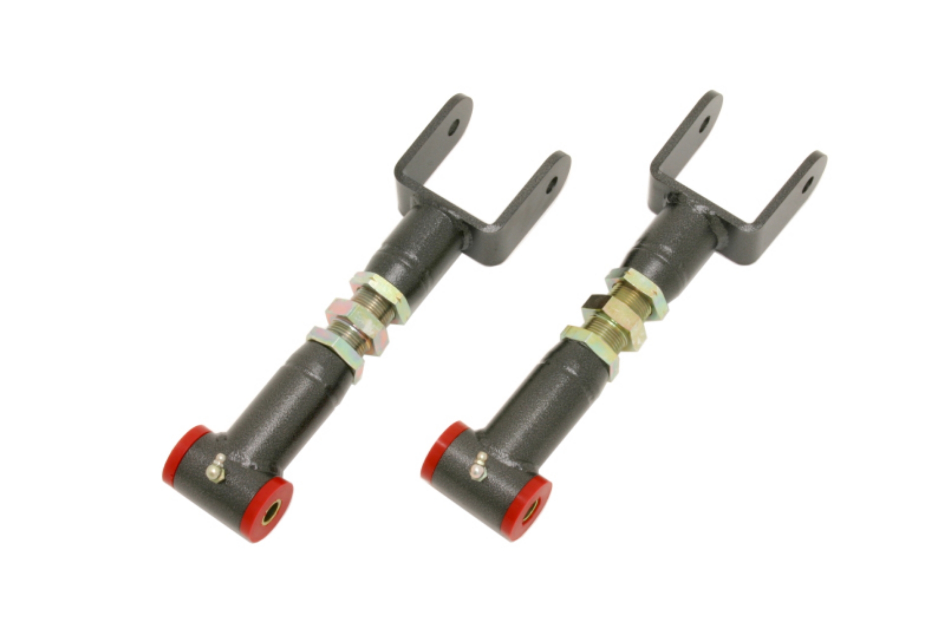 Picture of BMR 91-96 B-Body Upper Control Arms On-Car Adj- STD- Length Poly - Black Hammertone