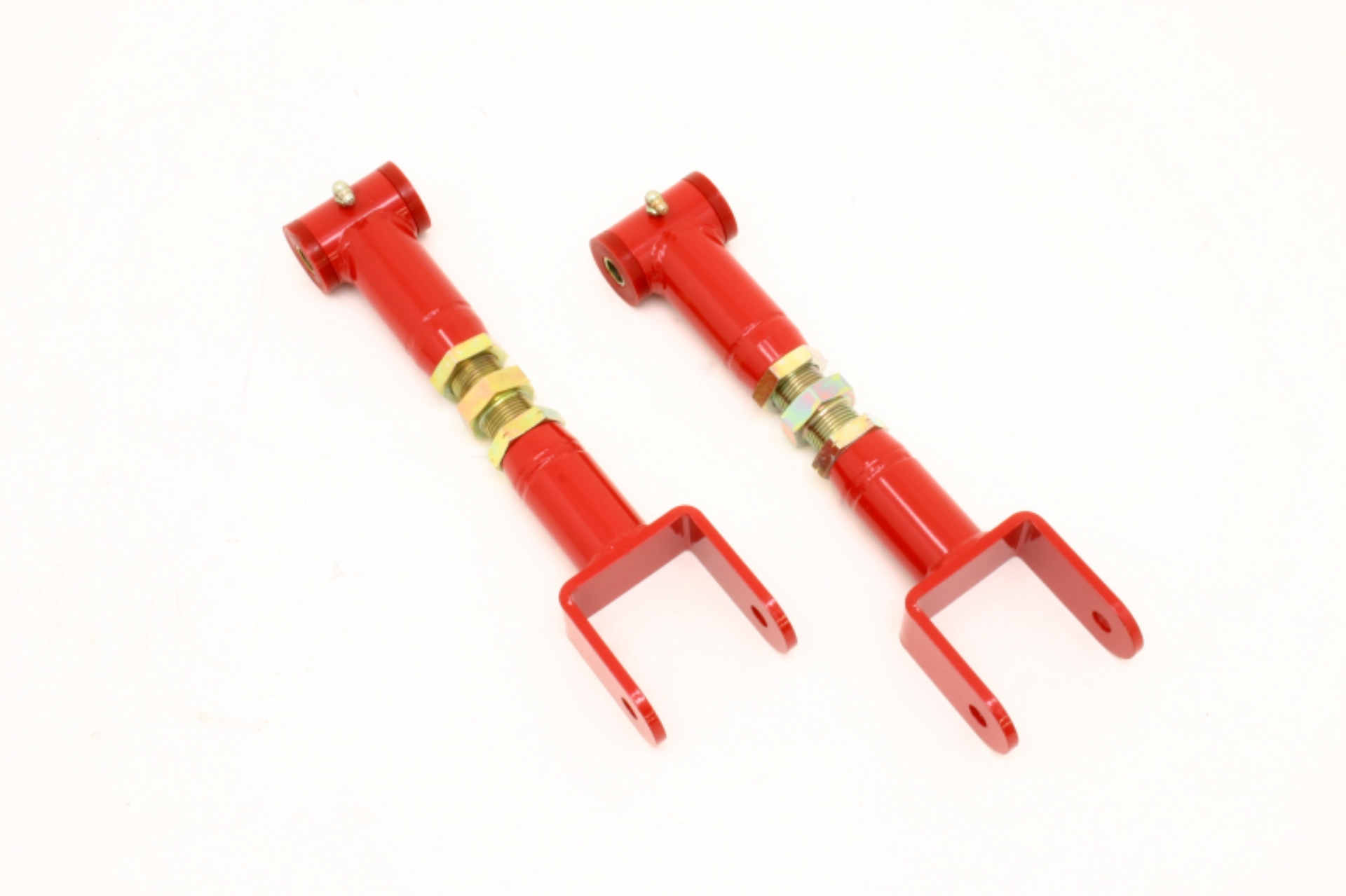 Picture of BMR 91-96 B-Body Upper Control Arms On-Car Adj- Extended Length Polyurethane - Red
