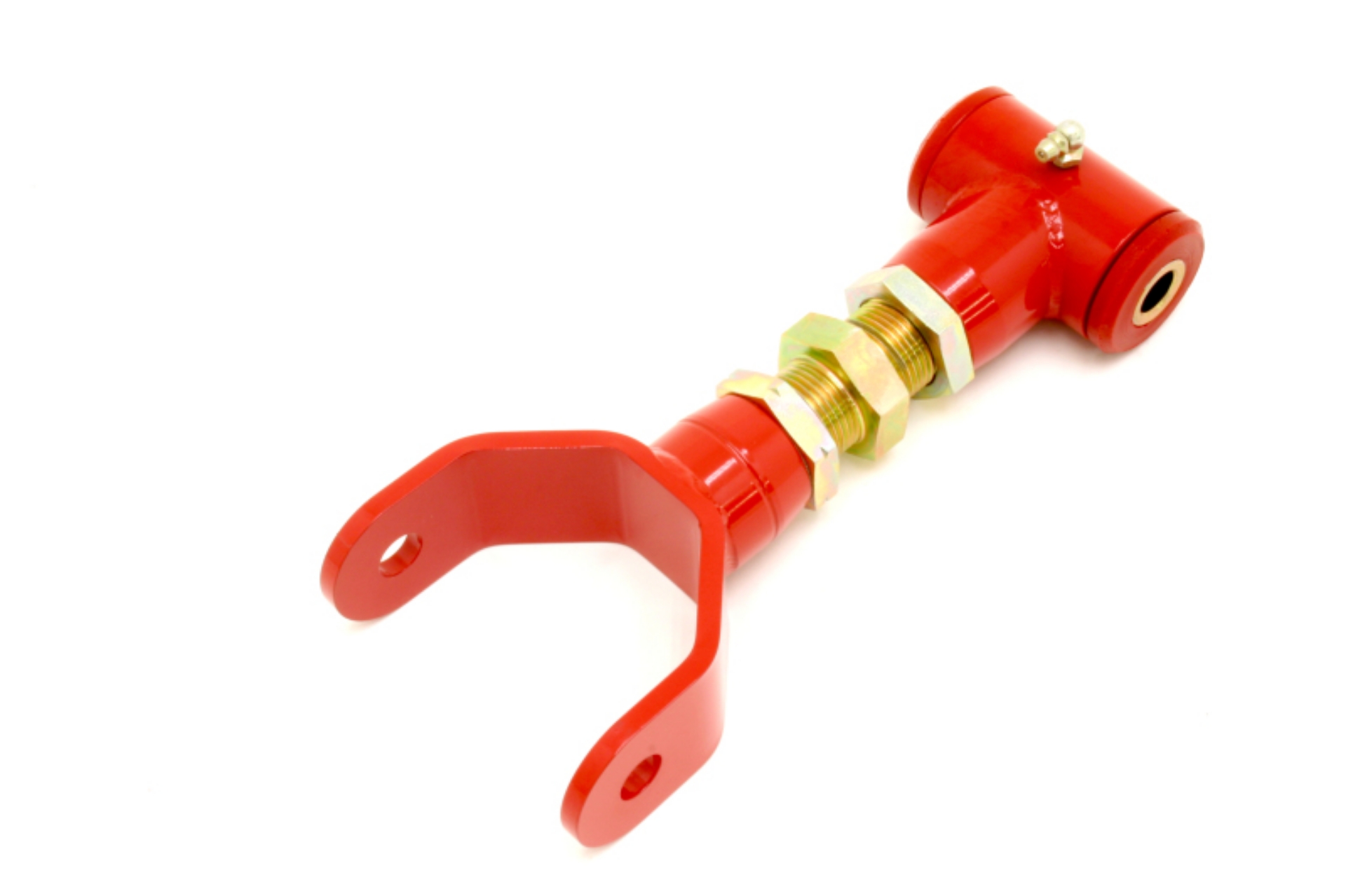 Picture of BMR 05-10 S197 Mustang Upper Control Arm On-Car Adj- Polyurethane - Red