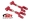 Picture of BMR 78-87 G-Body Upper Control Arms On-Car Adj- Polyurethane - Red