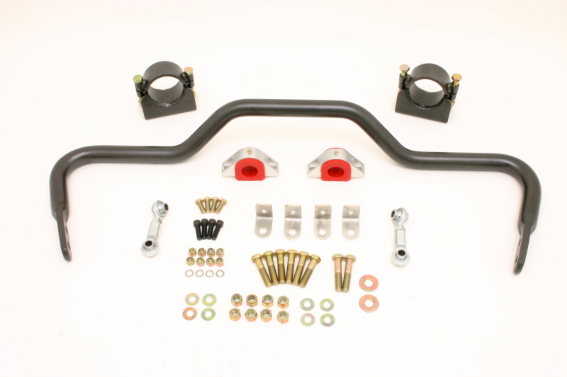 Picture of BMR 78-87 G-Body w- 2-75in Axles Rear Solid 1-375in Xtreme Anti-Roll Bar Kit - Black Hammertone