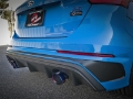 Picture of aFe Takeda 3in 304 SS Cat-Back Exhaust System w- Blue Flame Tip 16-18 Ford Focus RS I4-2-3L t