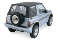 Picture of Rampage 1988-1994 Geo Tracker Soft Top OEM Replacement - Black Denim