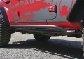 Picture of Rampage 2018-2019 Jeep WranglerJL Unlimited Sport S 4-Door Rail Slide Step - Black