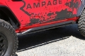 Picture of Rampage 2018-2019 Jeep WranglerJL Unlimited Sport S 4-Door Rail Slide Step - Black