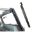 Picture of Rampage 1987-1995 Jeep WranglerYJ Windshield Upright Inserts - Black