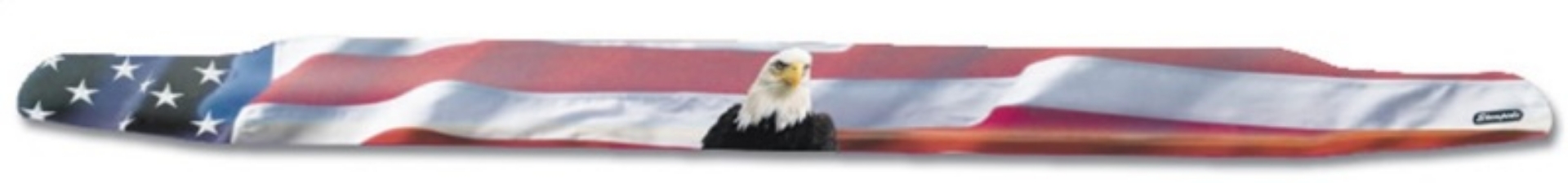 Picture of Stampede 2011-2015 Ford Explorer Excludes Sport Model Vigilante Premium Hood Protector - Flag