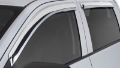 Picture of Stampede 2009-2018 Dodge Ram 1500 Extended Cab Pickup Tape-Onz Sidewind Deflector 4pc - Chrome