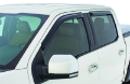 Picture of Stampede 2000-2004 Dodge Dakota Extended Cab Pickup Tape-Onz Sidewind Deflector 4pc - Smoke