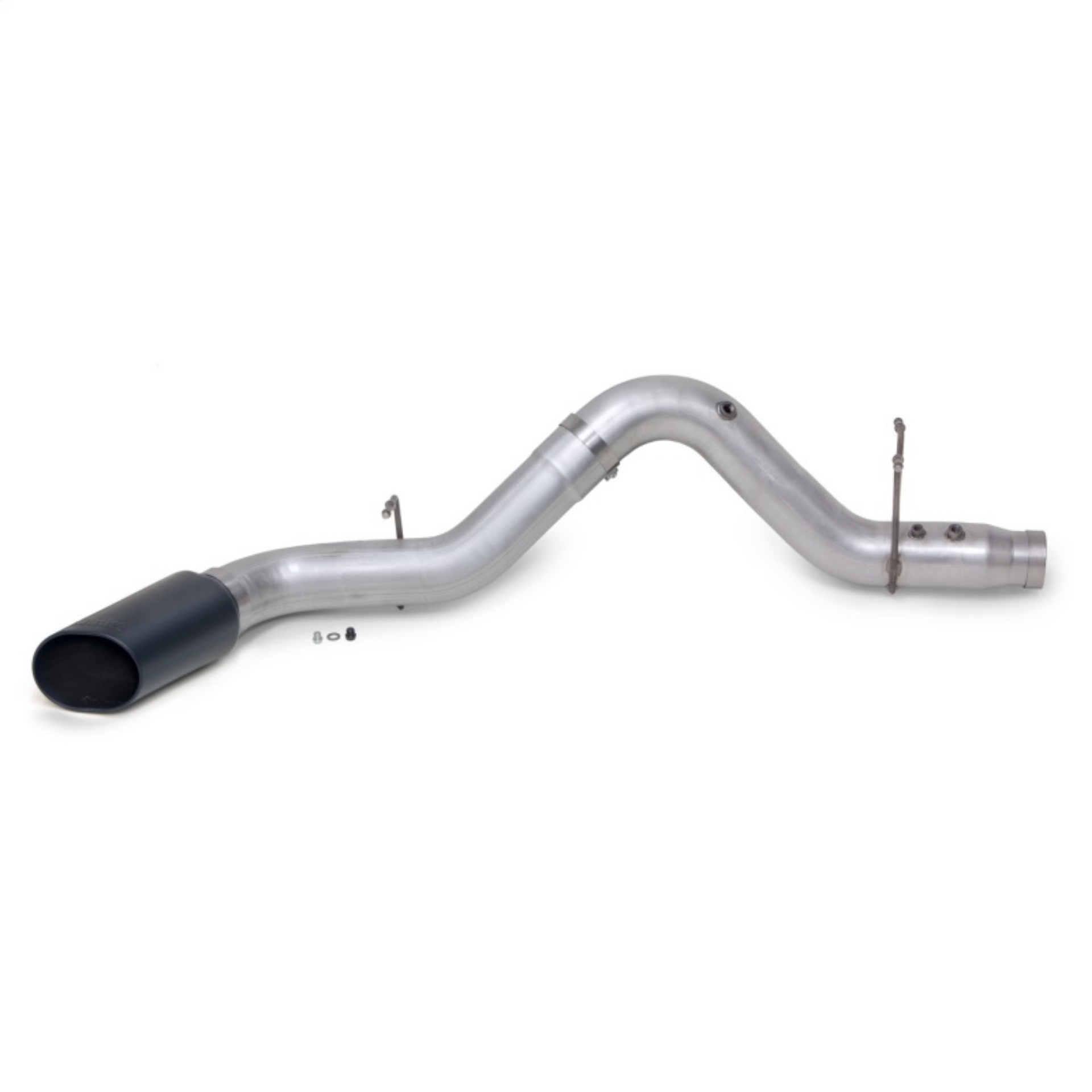 Picture of Banks Power 17-19 Chevy Duramax L5P 2500-3500 Monster Exhaust System w- Black Tip