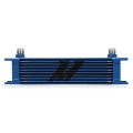 Picture of Mishimoto Universal 10 Row Oil Cooler - Blue