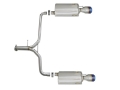 Picture of aFe Takeda 2-25-1-75in 304 SS Axle-Back Exh w-Blue Flame Tips 13-17 Honda Accord Sport Sedan I4-2-4L