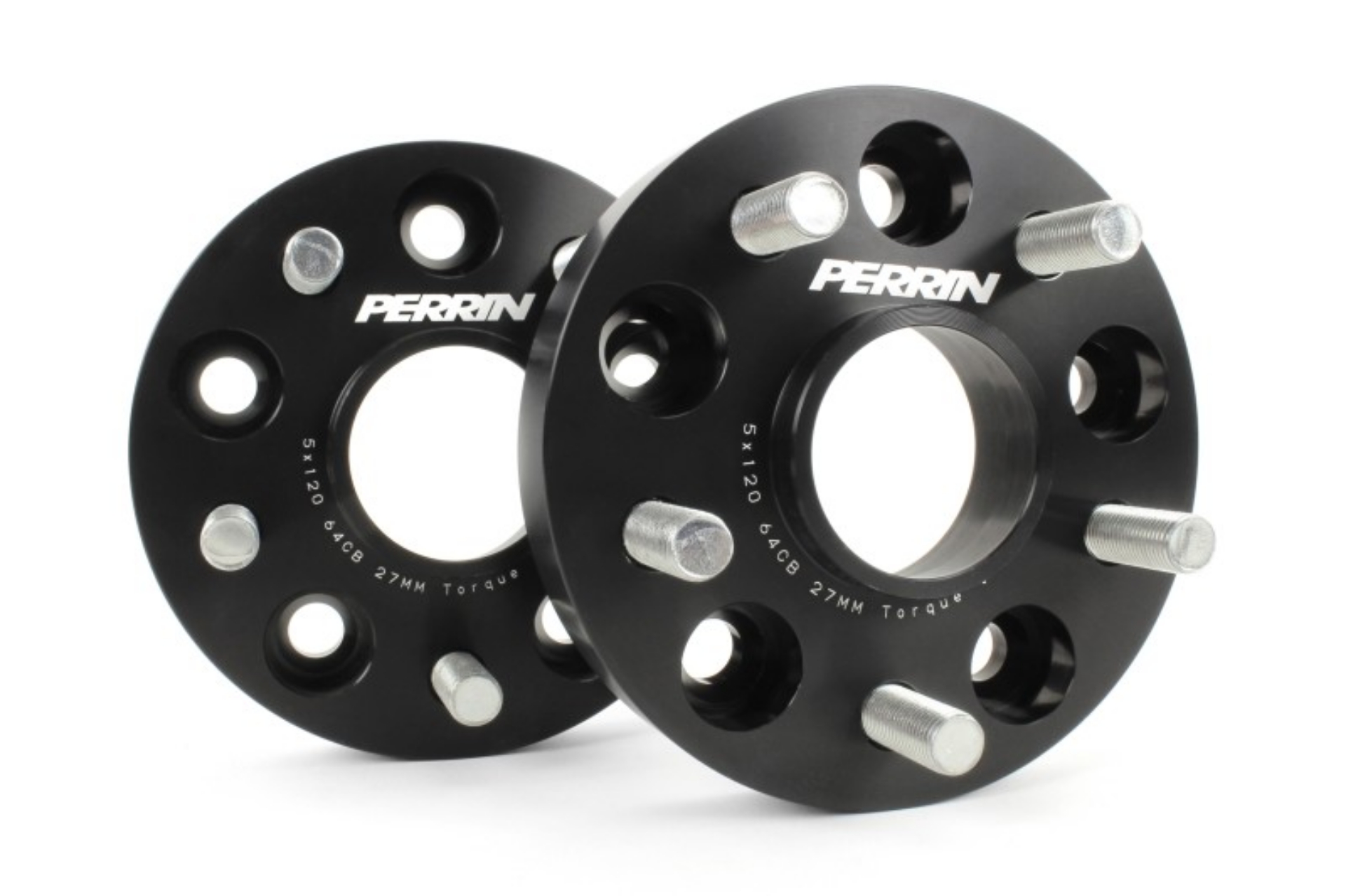 Picture of PERRIN 17-25 Honda Civic Type R - 22-26 Acura Integra Type S 64-1mm 5x120 Wheel Spacers 27mm - Pair
