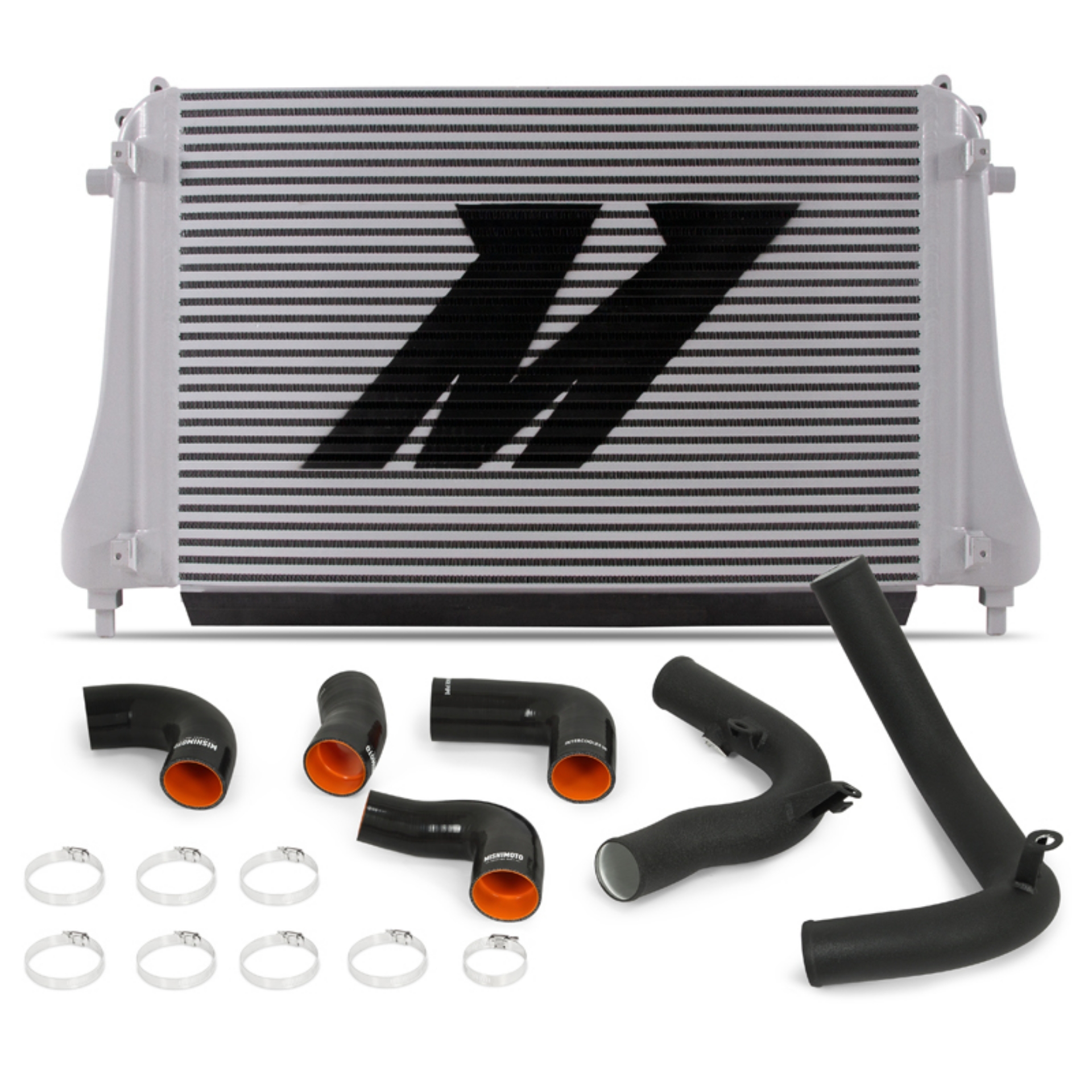 Picture of Mishimoto 2015+ VW MK7 Golf TSI - GTI - R Performance Intercooler Kit w- Pipes Black