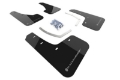 Picture of Rally Armor 18-25 Subaru Ascent Black UR Mud Flap w-Silver Logo